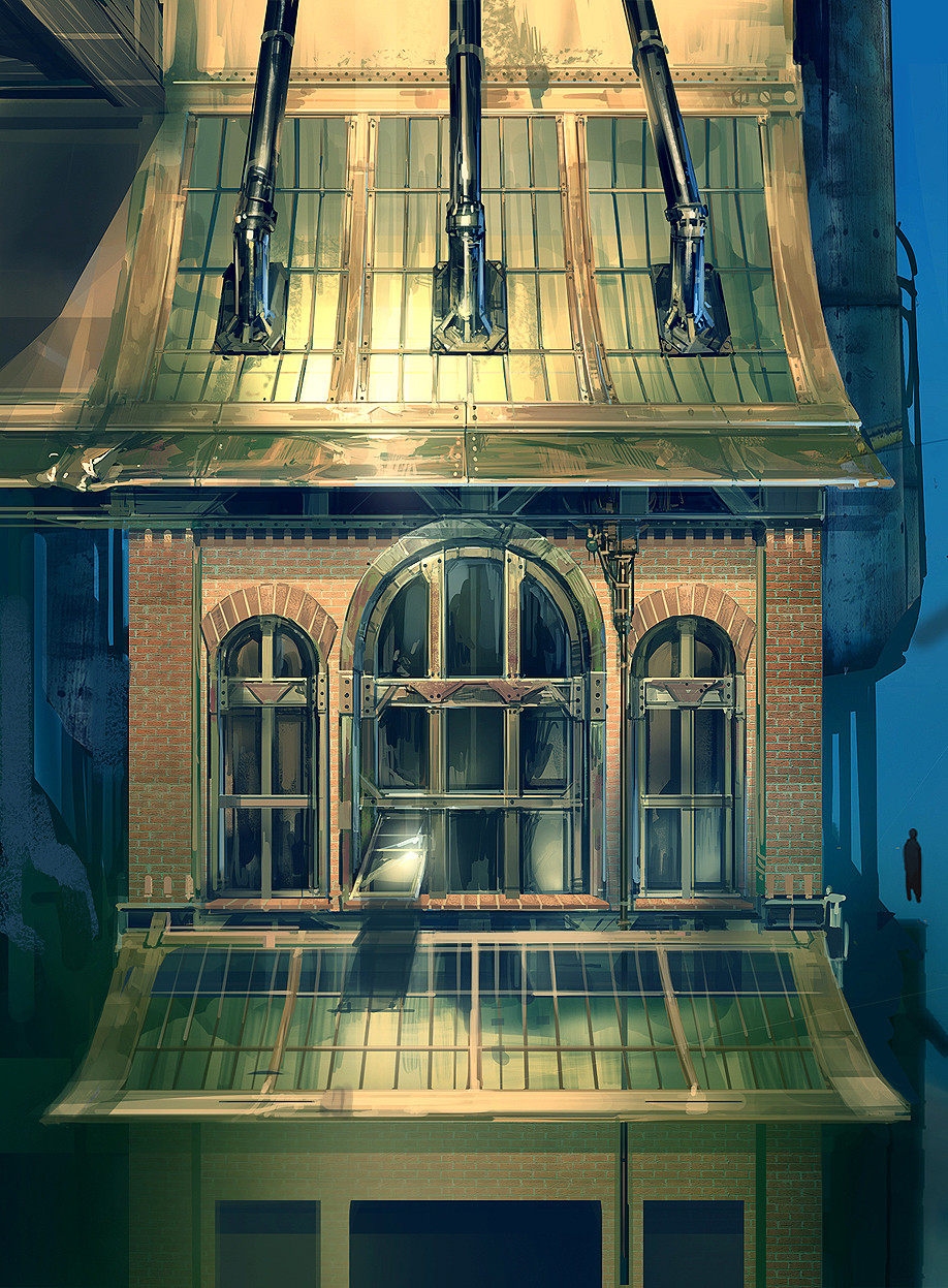 Safebooru - arched window awning ben lo bioshock (series) bioshock ...