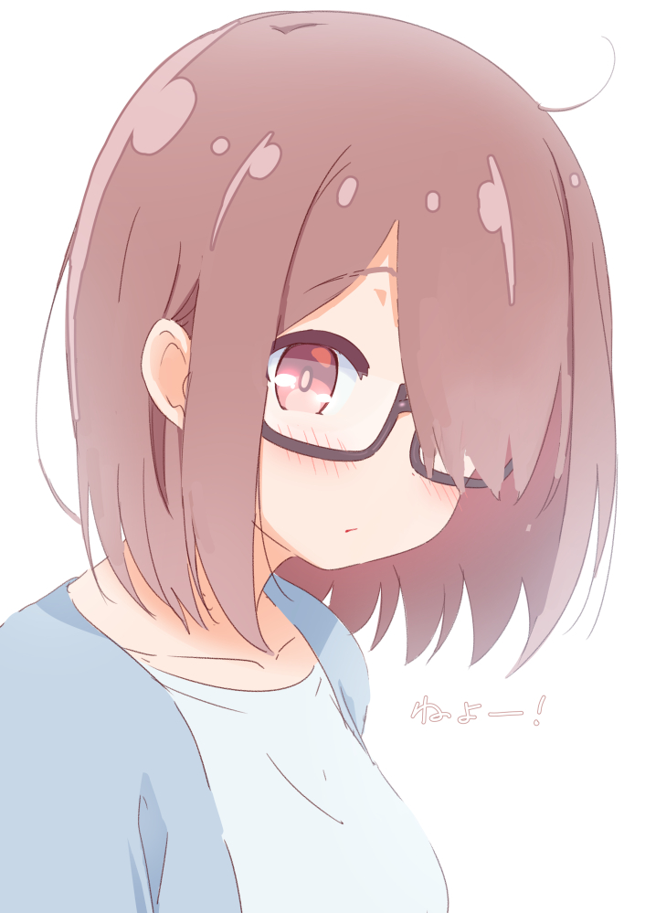 ...brown_hair closed_mouth collarbone eyebrows_visible_through_hair glasses...