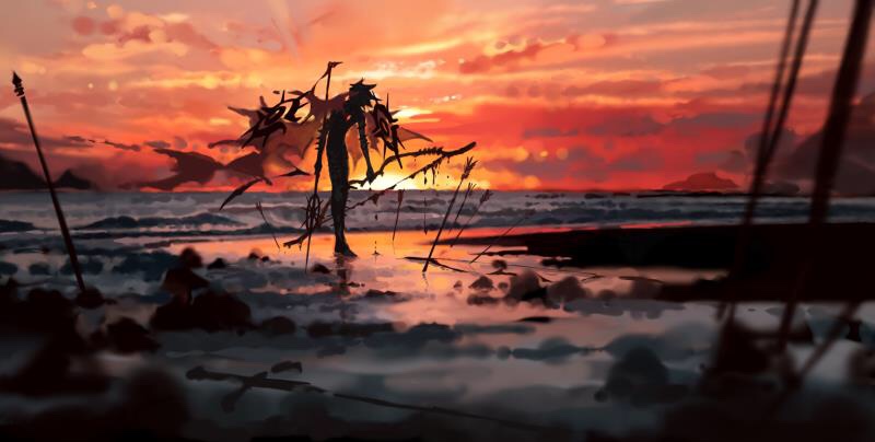 Safebooru - 1boy arrow blood bow (weapon) cape fate/apocrypha fate ...