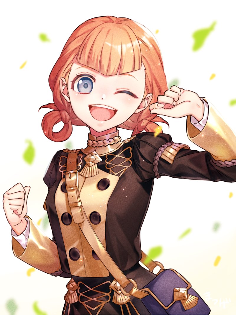 Safebooru 1girl Annette Fantine Dominic Blue Eyes Fire Emblem Fire Emblem Three Houses Garreg 8386