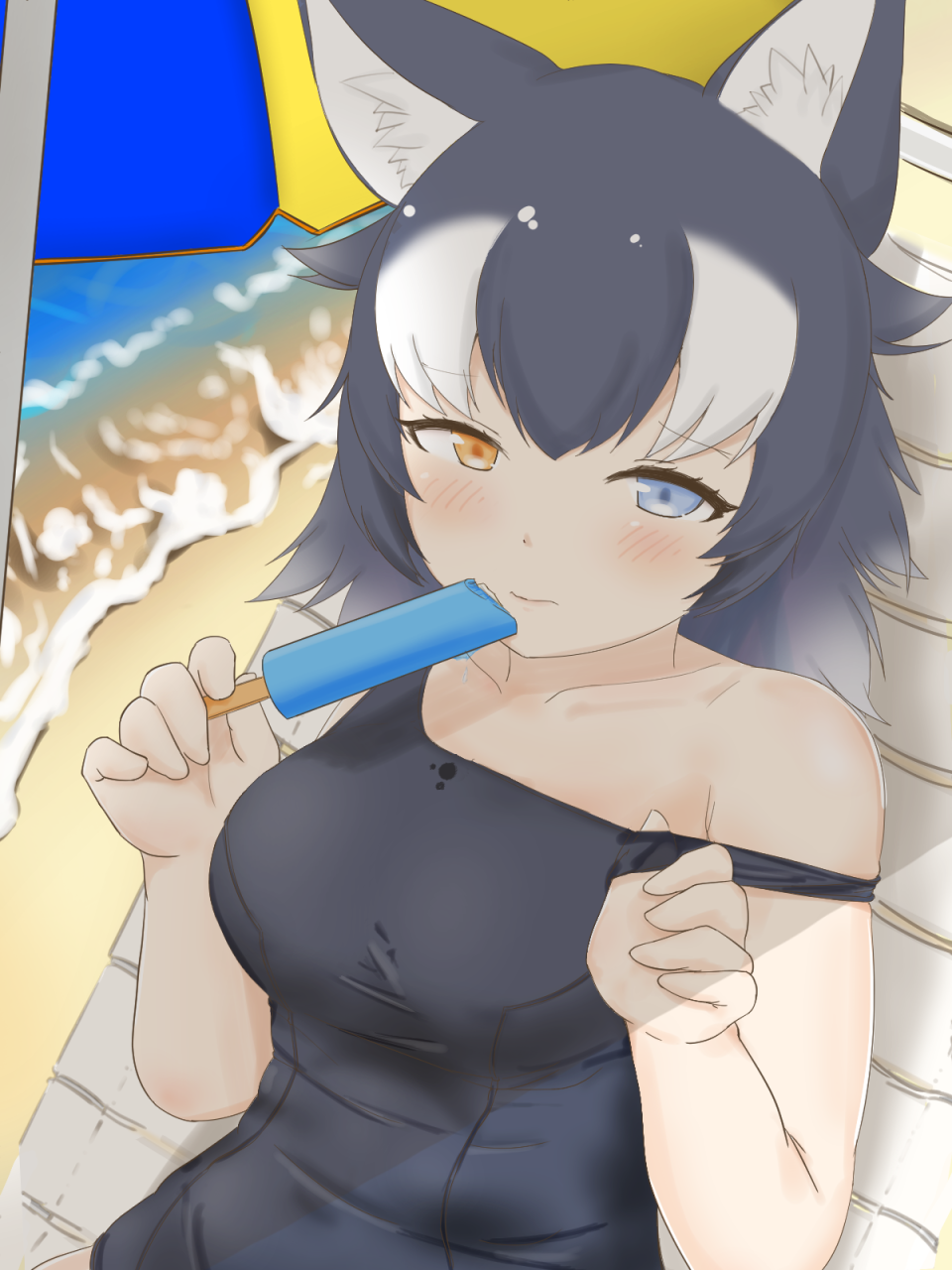 Kemono Friends Gray Wolf Hentai