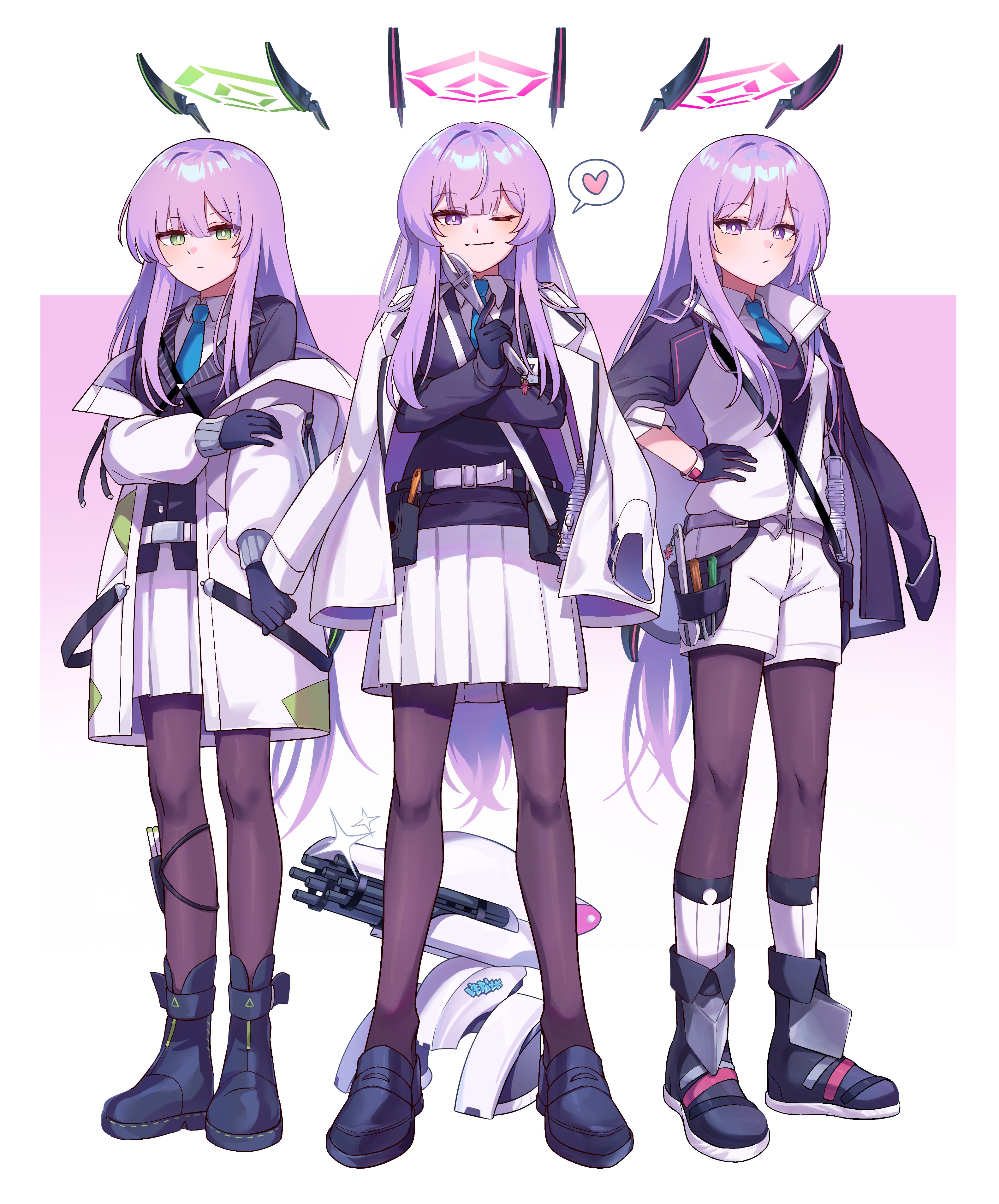 Safebooru - 1girl absurdres alternate eye color belt blue archive blue ...