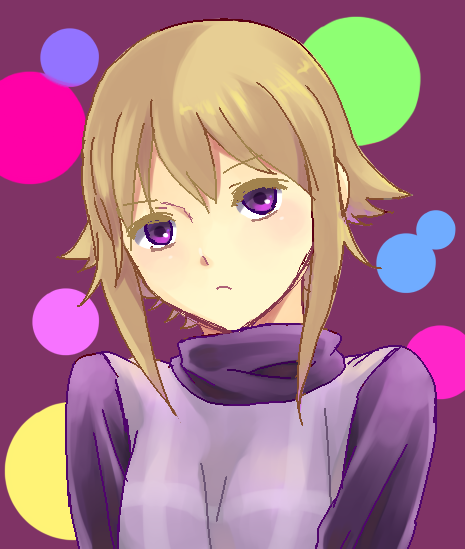 Safebooru 1girl Blonde Hair Bust Expressionless Looking At Viewer Pami A117 Short Hair Solo