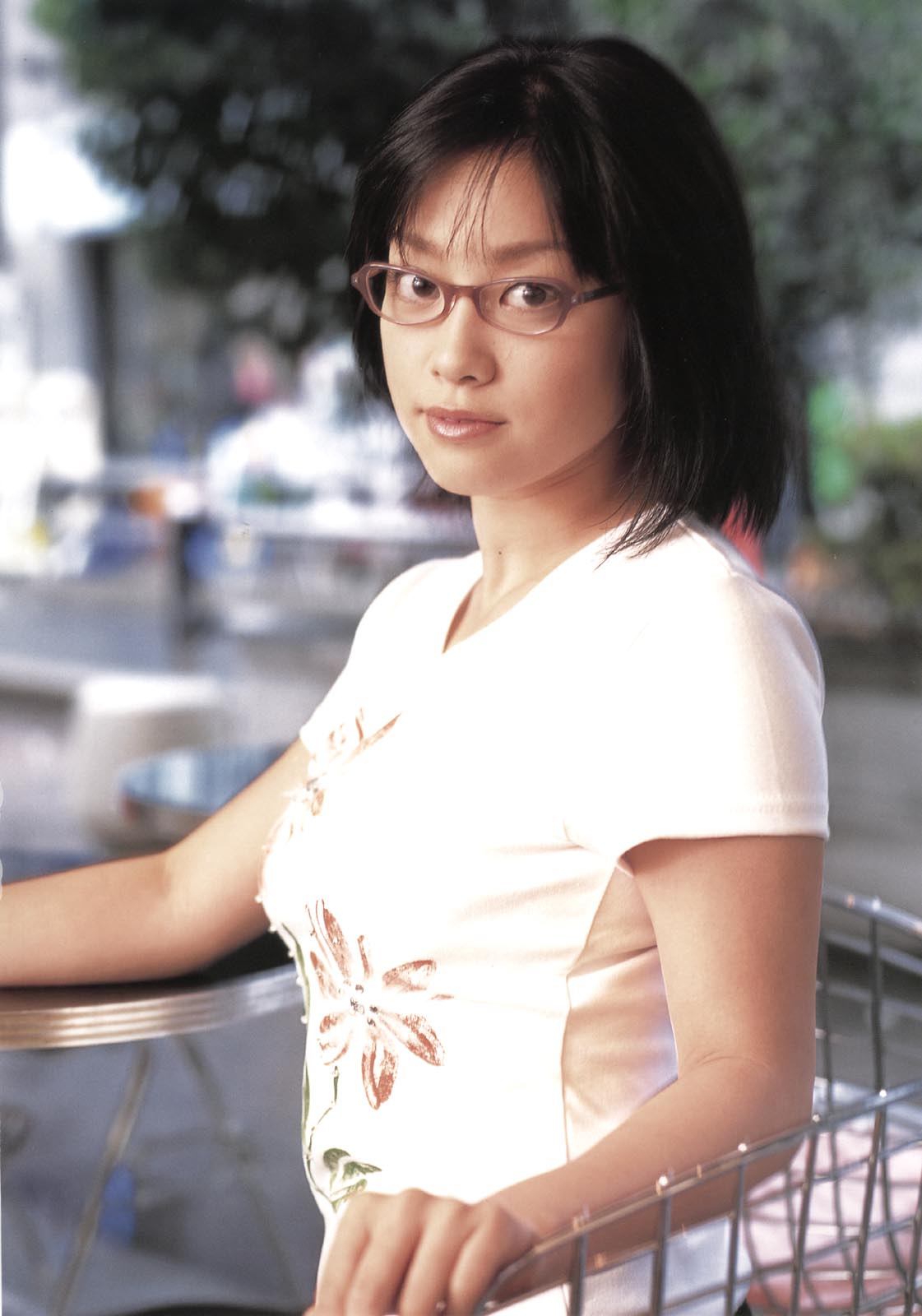 Safebooru glasses komukai minako t shirt 320501