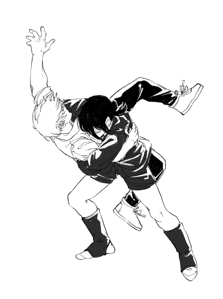 Safebooru 1boy 1girl chainsaw man denji (chainsaw man) martial arts