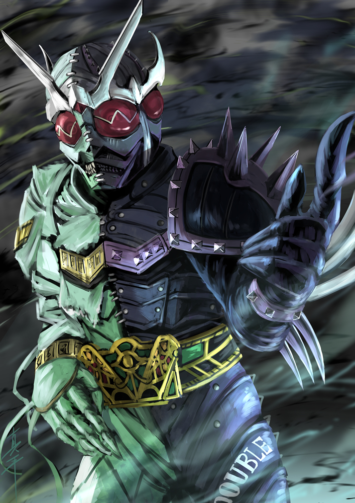 Another Rider Safebooru - 1boy another double (zi-o) another rider (zi-o) armor ...