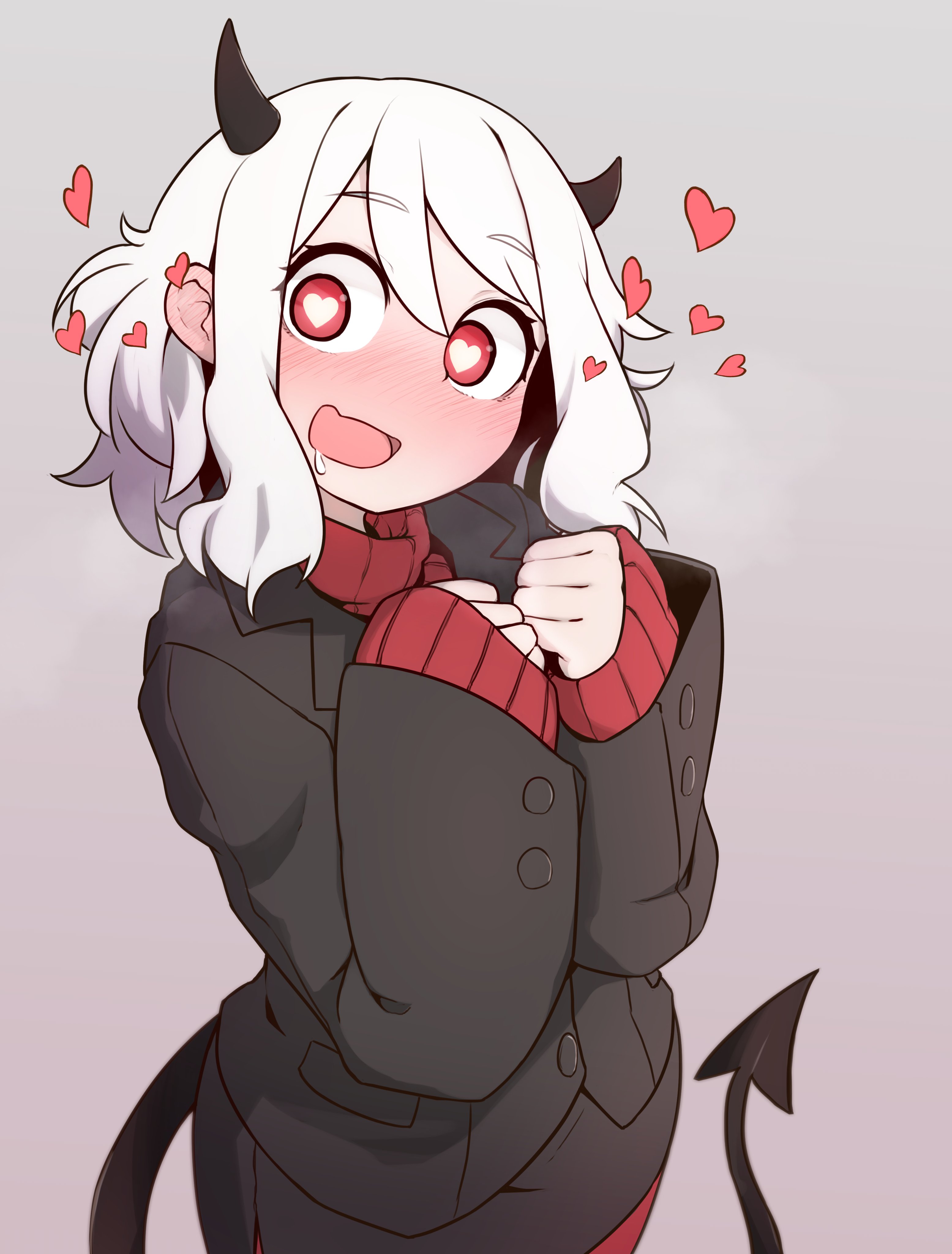 Modeus Safebooru - 1girl absurdres blush demon girl demon horns demon tail ...