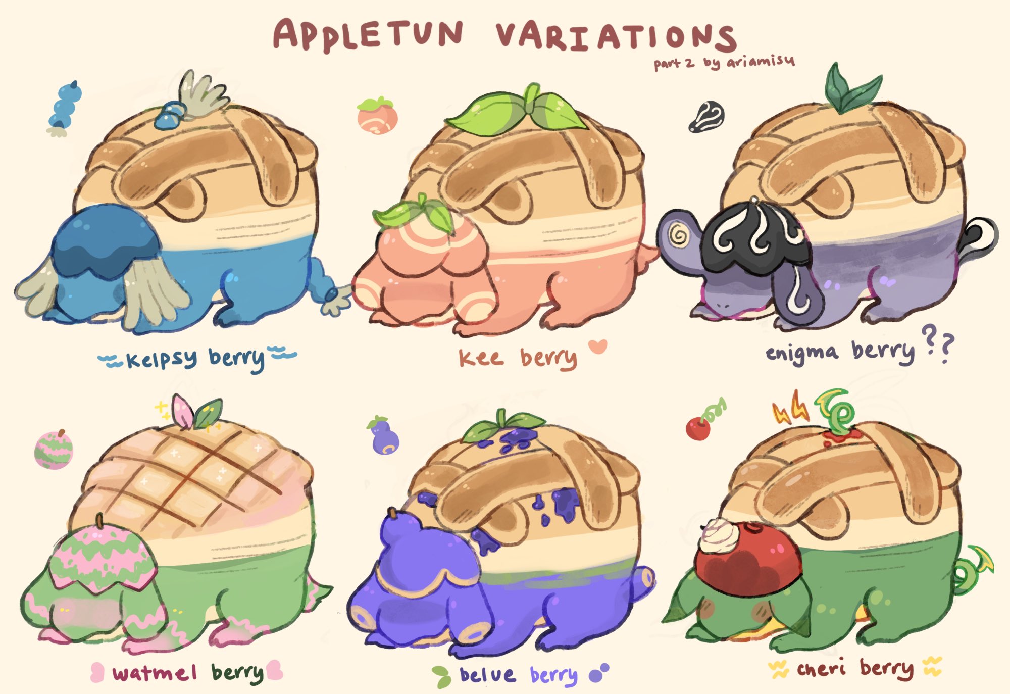 Safebooru ? ?? alternate color appletun ariamisu artist name belue