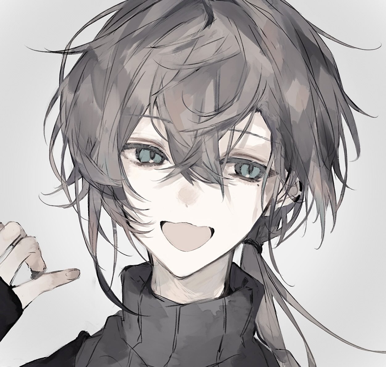 Safebooru - 00 gx4 1boy facing viewer kanae (nijisanji) looking at ...