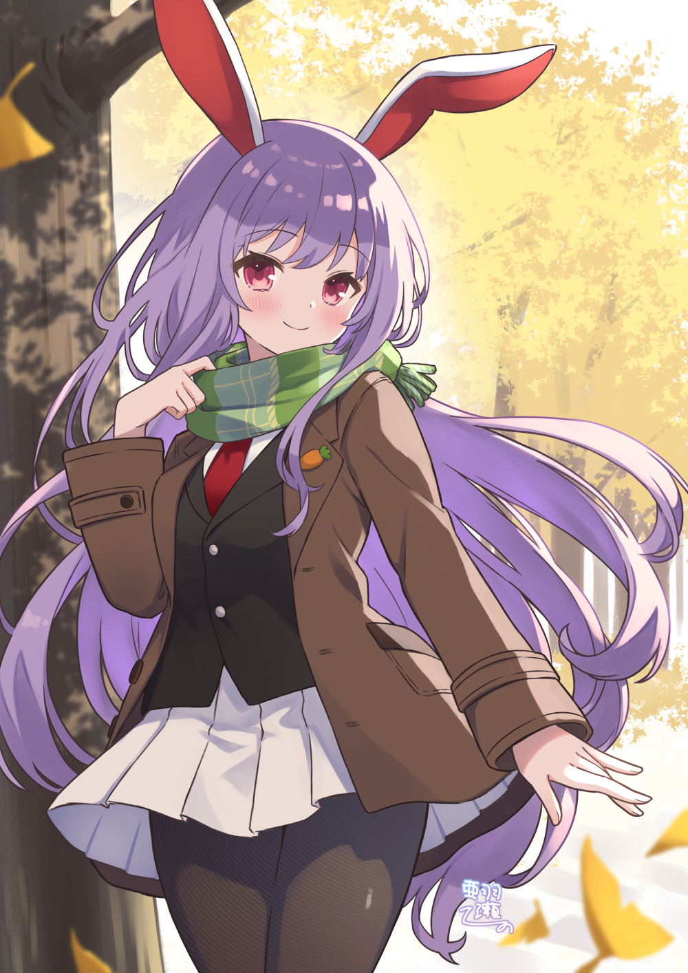 Safebooru - 1girl adapted costume ahase hino animal ears autumn autumn ...