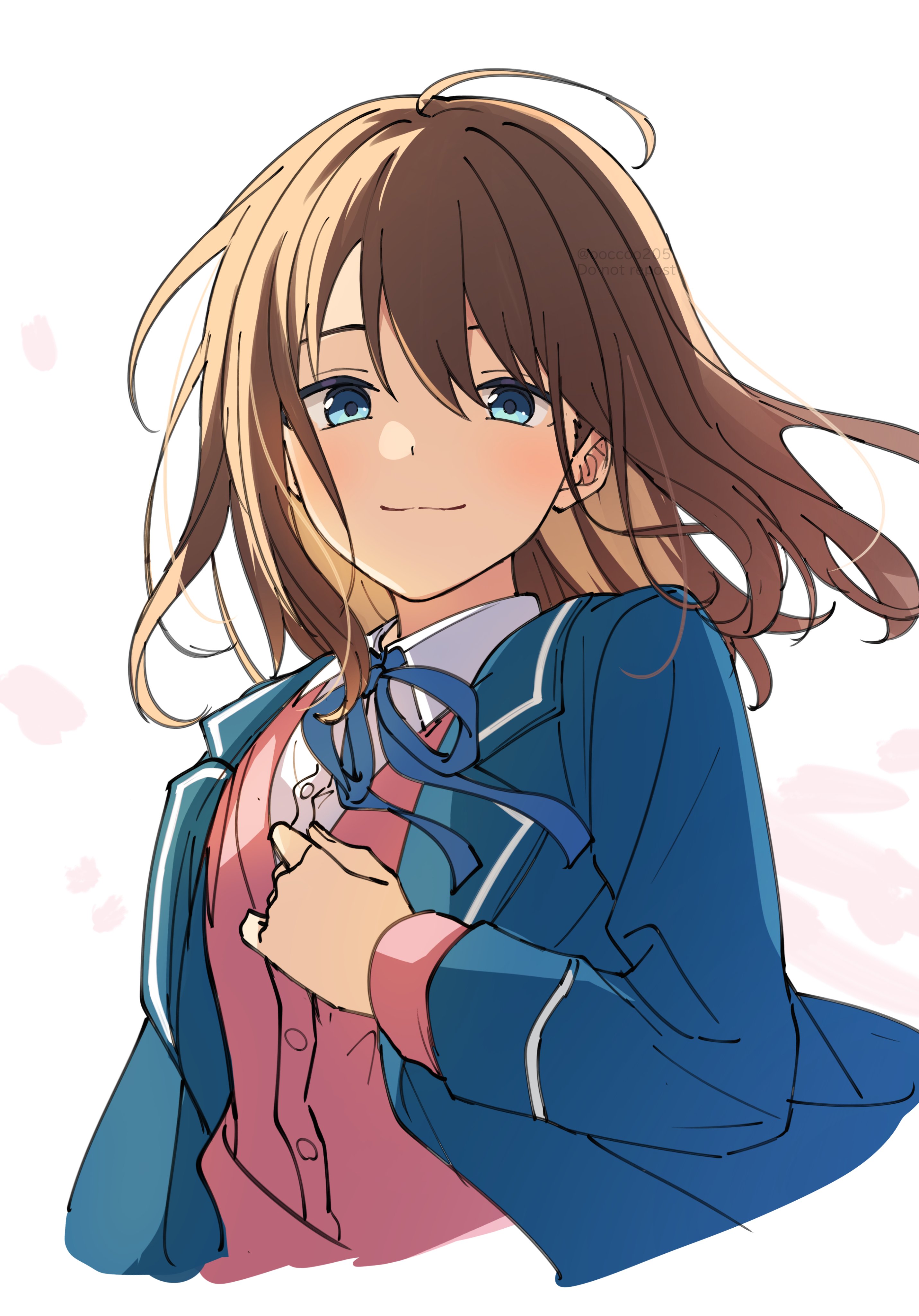 Safebooru - 1girl absurdres ahoge anzu (ensemble stars!) blazer blue ...