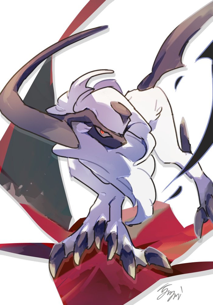 Safebooru - absol claws commentary request horns kanami (bprod) looking ...
