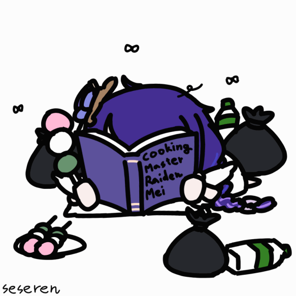 Safebooru 1girl animated gif book dango fly genshin impact raiden