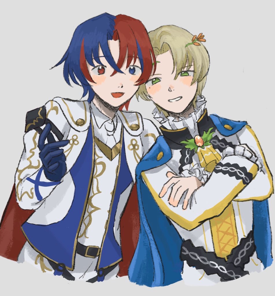 Safebooru - 2boys alear (fire emblem) alear (male) (fire emblem) alfred ...