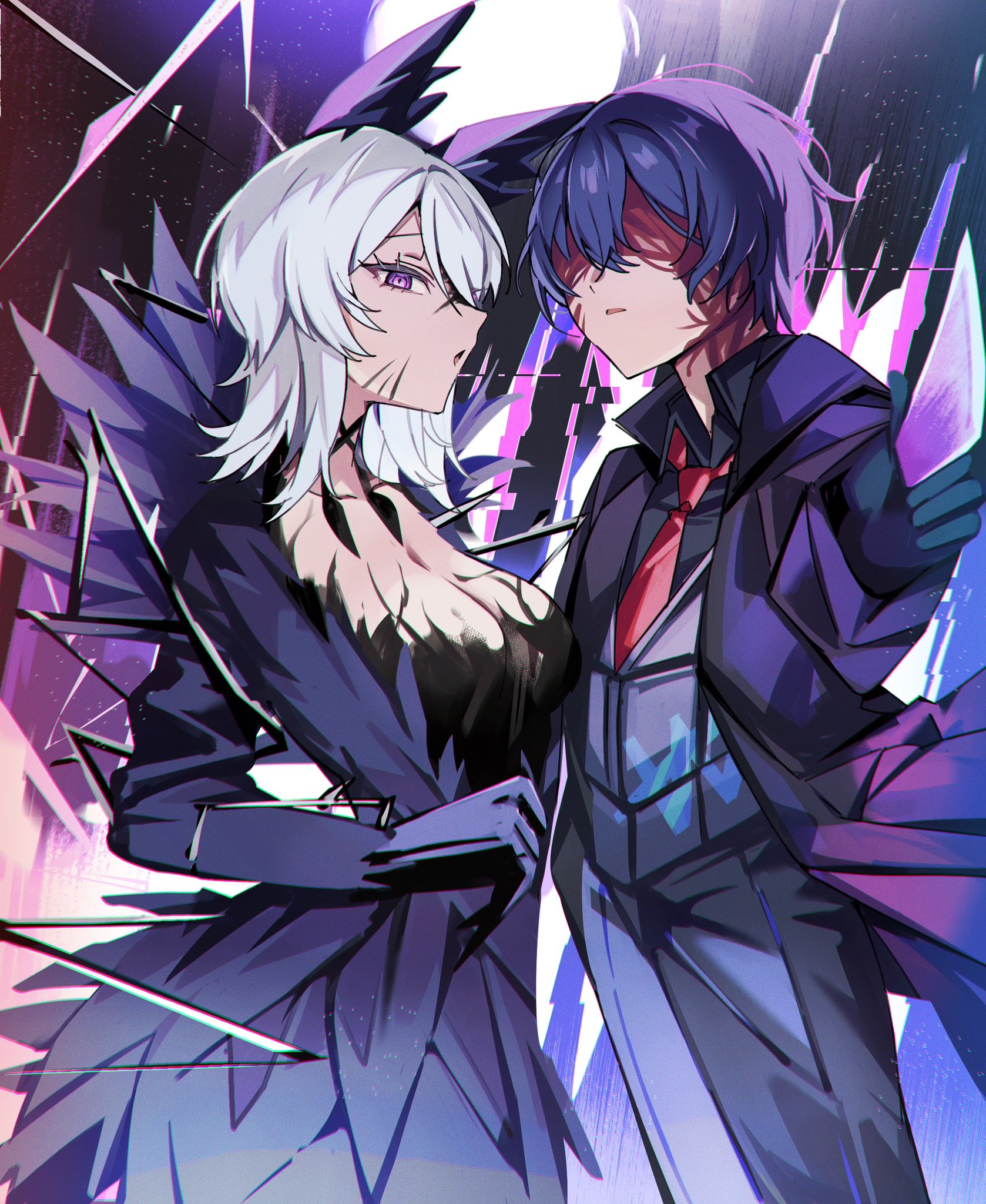 Safebooru - 1boy 1girl faust (limbus company) highres hong lu (limbus ...