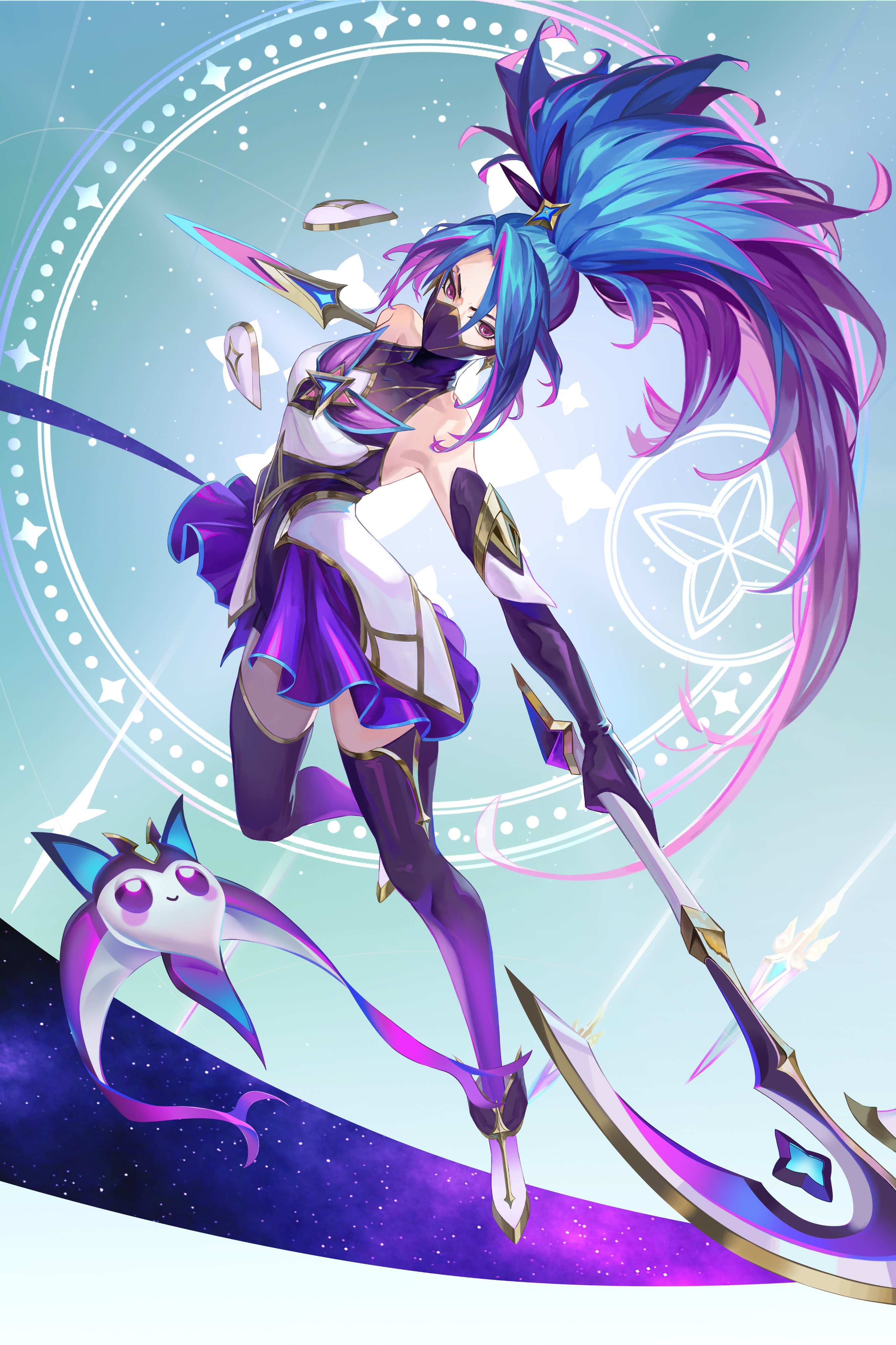 Safebooru - 1girl absurdres akali alternate costume artist request ...