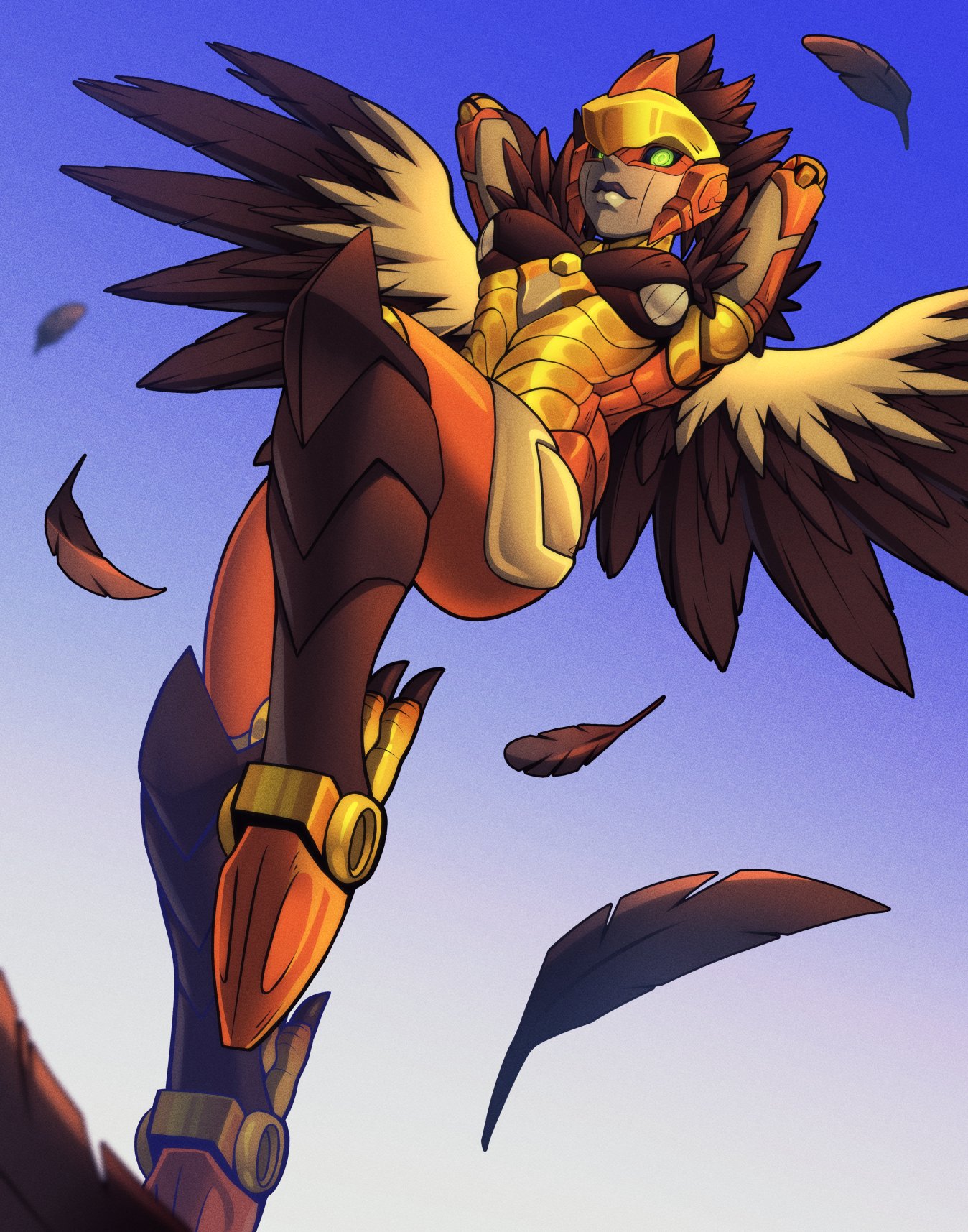 Airazor from transformers by shenani | safebooru.org