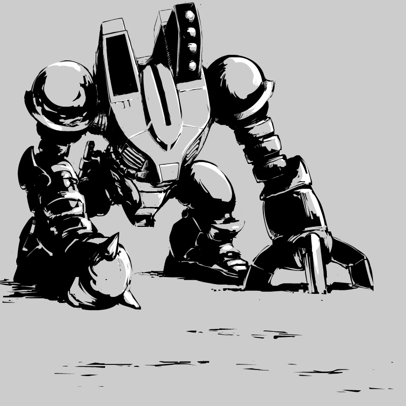 Safebooru claws concept art gatsha (mobile suit) gundam mace mecha