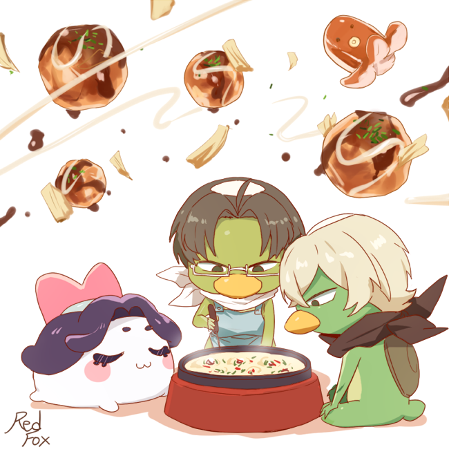Safebooru - akutsu mabu apron azuma sara bandana bandana around neck ...