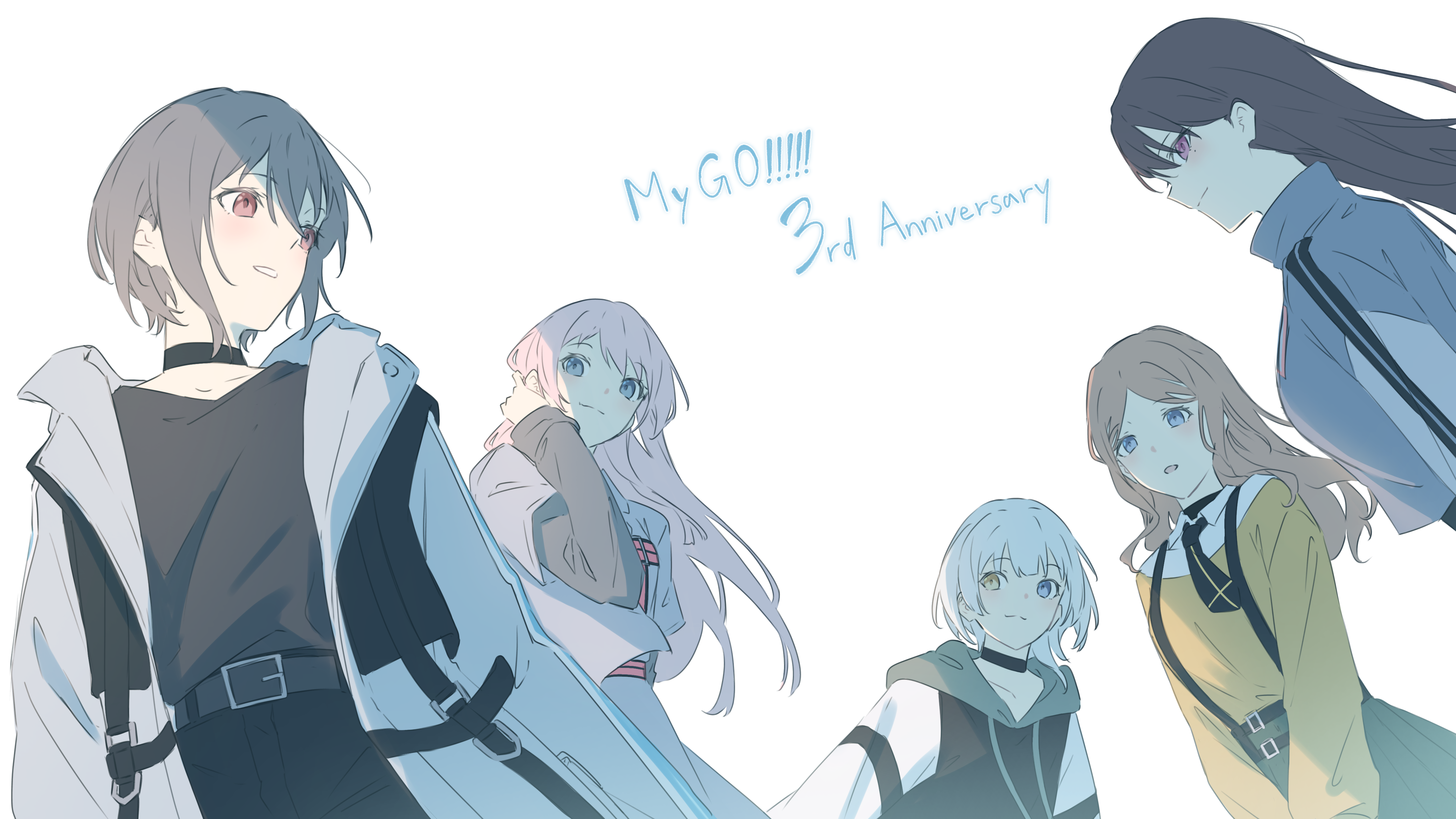 Safebooru - 5girls absurdres anniversary bang dream! bang dream! it's ...