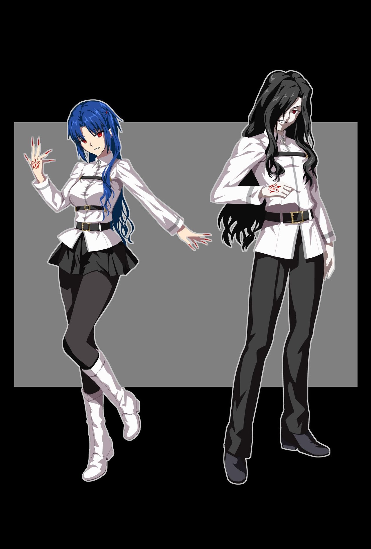 Persona X Ritsuka Safebooru - 1boy 1girl ahoge alternate costume axia-chan belt belt ...