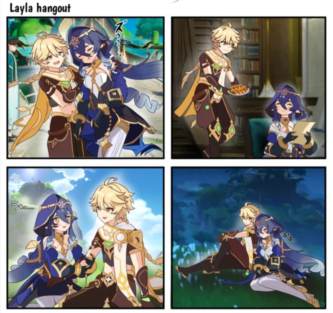 Safebooru - 1boy 1girl aether (genshin impact) arabian clothes blonde ...