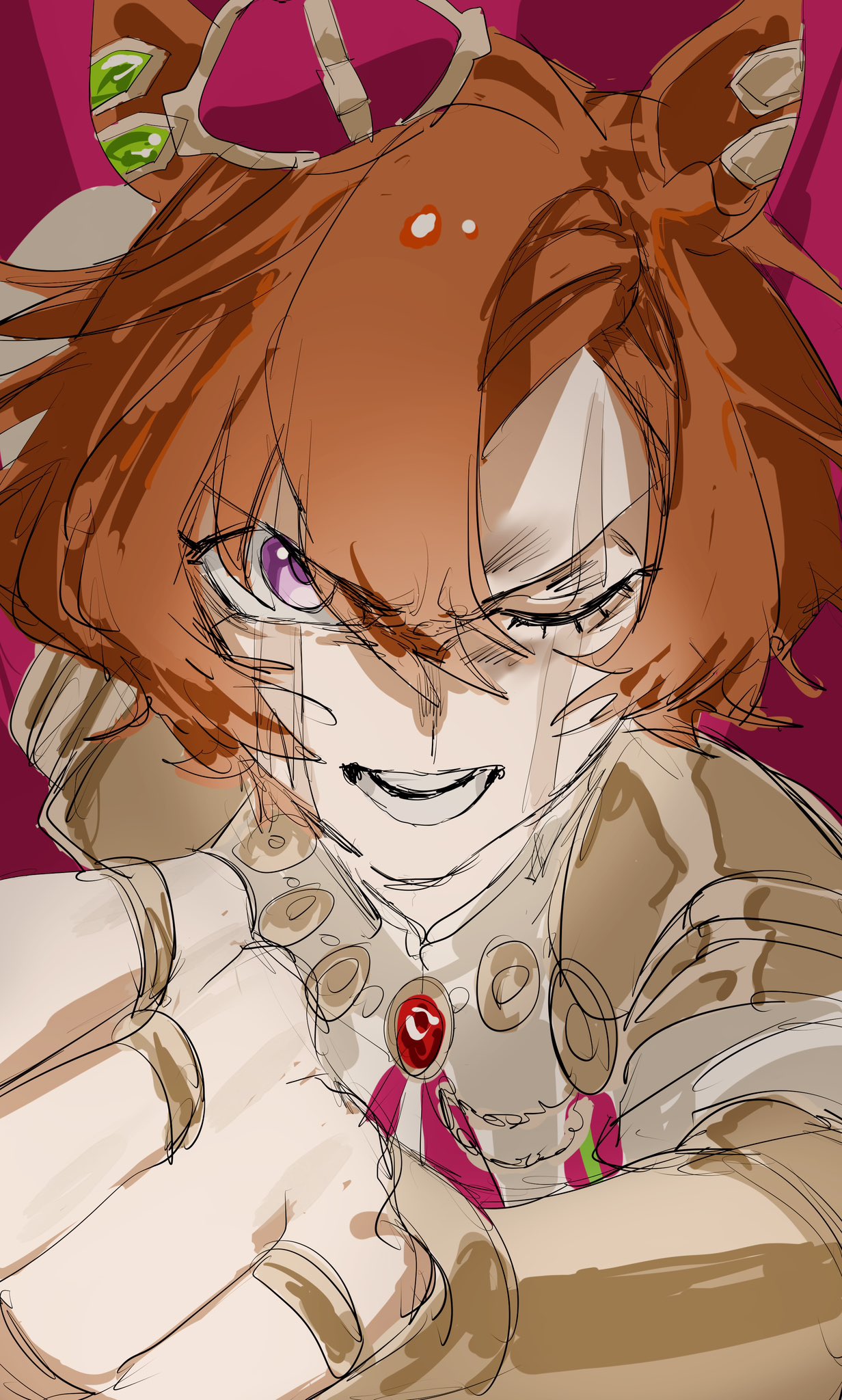Safebooru - 1girl animal ears crown facing viewer hair between eyes ...