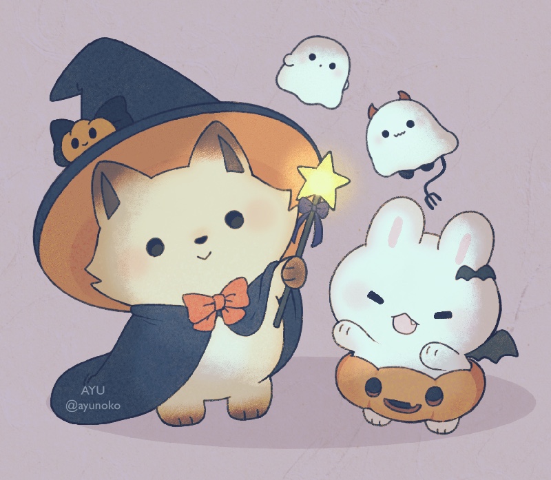 Safebooru - :> animal animal focus ayu (mog) bat hair ornament bat ...