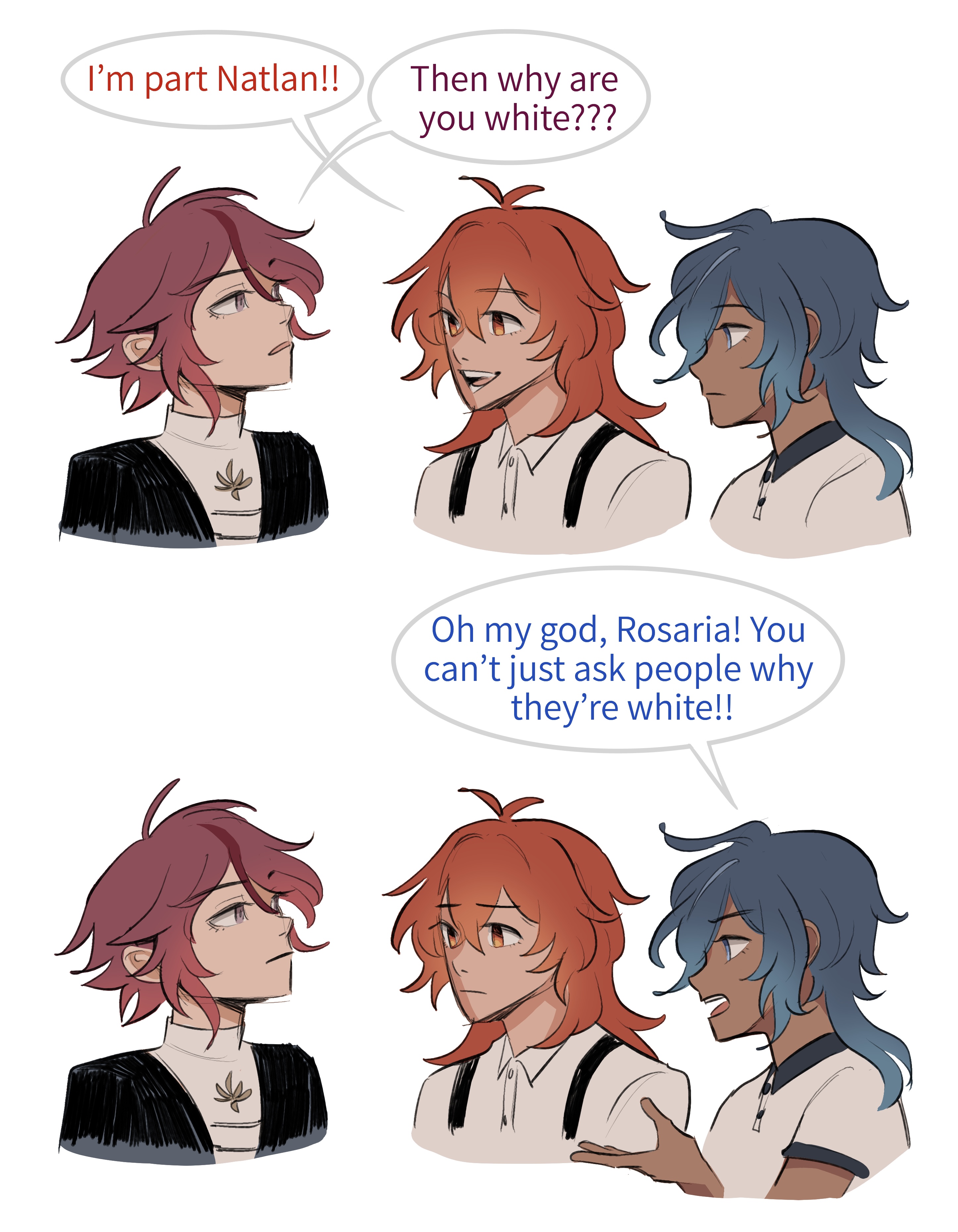 Safebooru - 3boys absurdres bee (frogboy38618514) blue hair borderless ...