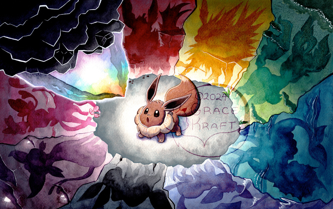 Safebooru - brown fur commentary crystal different shadow eevee english ...