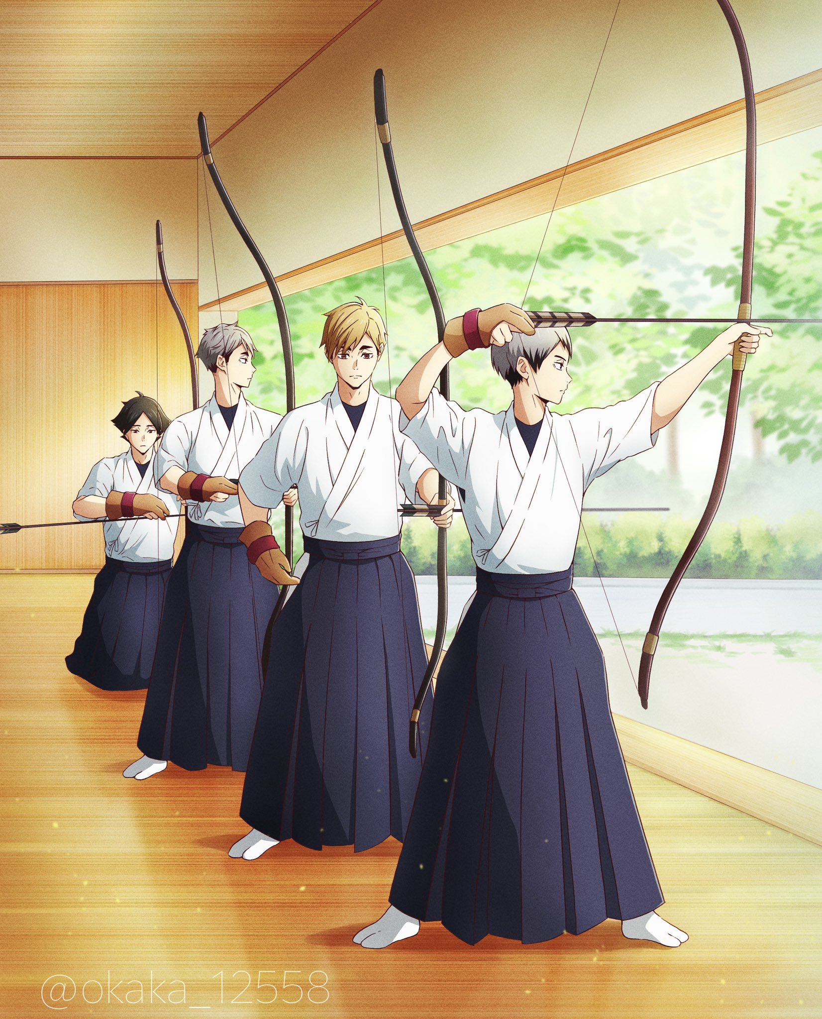 Tsurune Kazemai Koukou Kyuudoubu hentai videos, GIFs, and images | R34.app