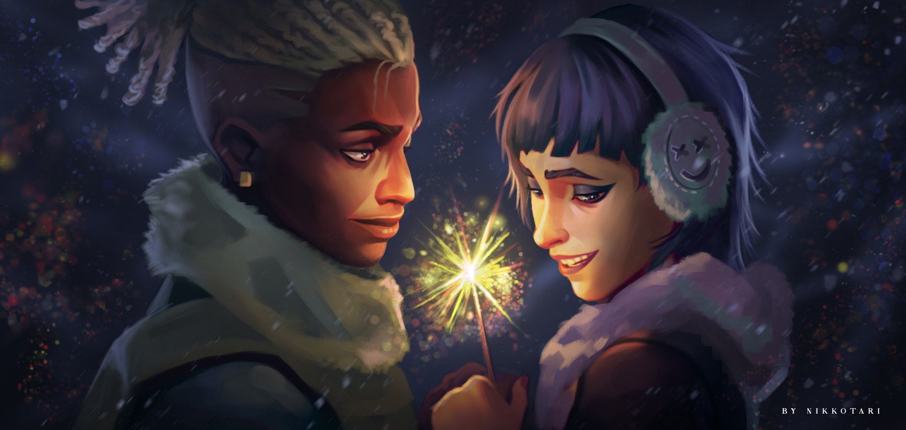 Safebooru - 1boy 1girl arcane: league of legends artist name averting ...