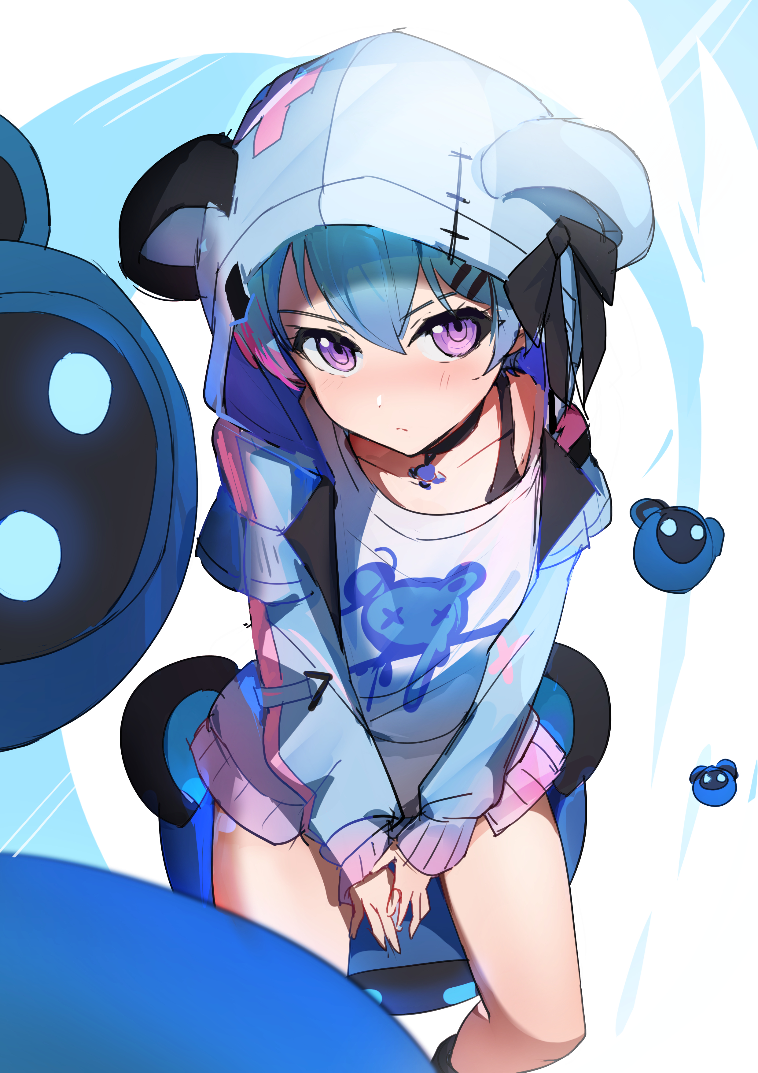 Safebooru - 1girl absurdres animal hood bang dream! bang dream ...