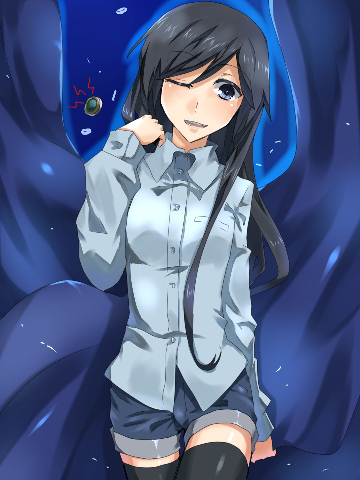 Safebooru - blue eyes highres kamen rider kamen rider ooo (series) long ...