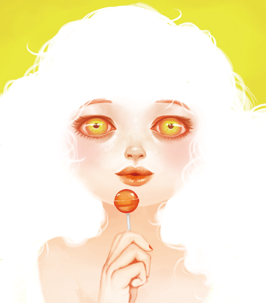 Safebooru - candy copyright request crazy eyes creepy eko-des-co face ...