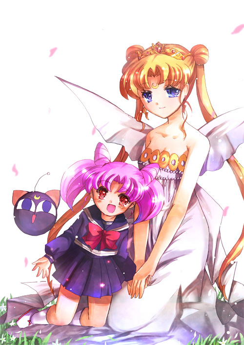Safebooru - age difference aquamarine bare shoulders bishoujo senshi ...