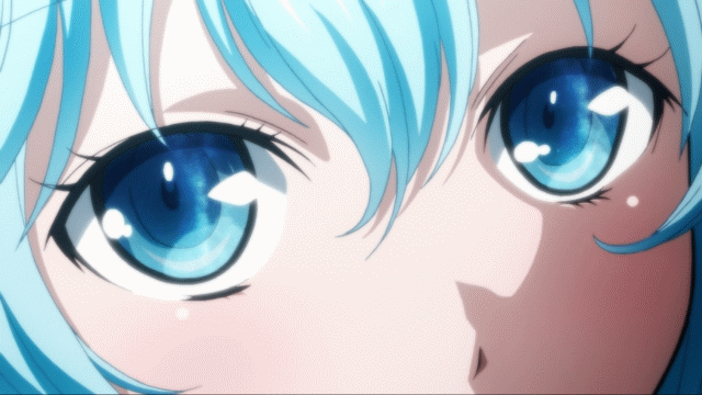 Safebooru Animated Animated Blue Eyes Blue Hair Denpa Onna To Seishun Otoko Touwa Erio