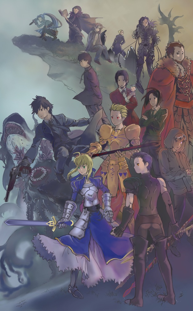 Safebooru - assassin (fate/zero) berserker (fate/zero) caster (fate ...