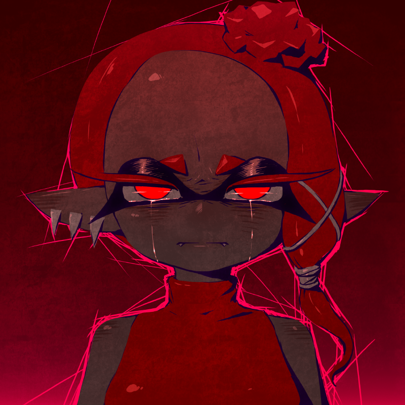 Splatoon Crying Deviantart Safebooru - 1girl blonde hair breasts crop top crying crying with eyes ...