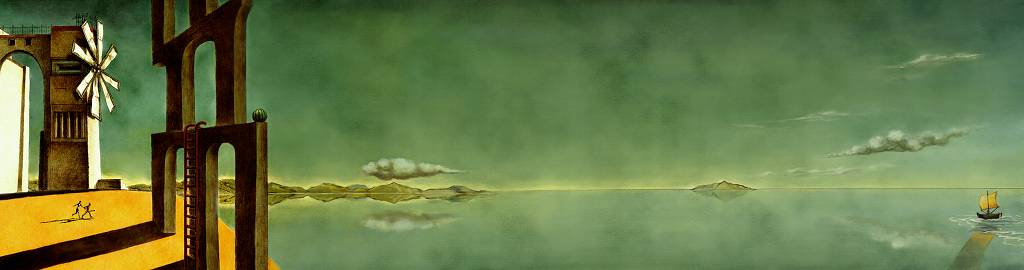 Safebooru - 1boy 1girl architecture blue skin cloud clouds fine art ...