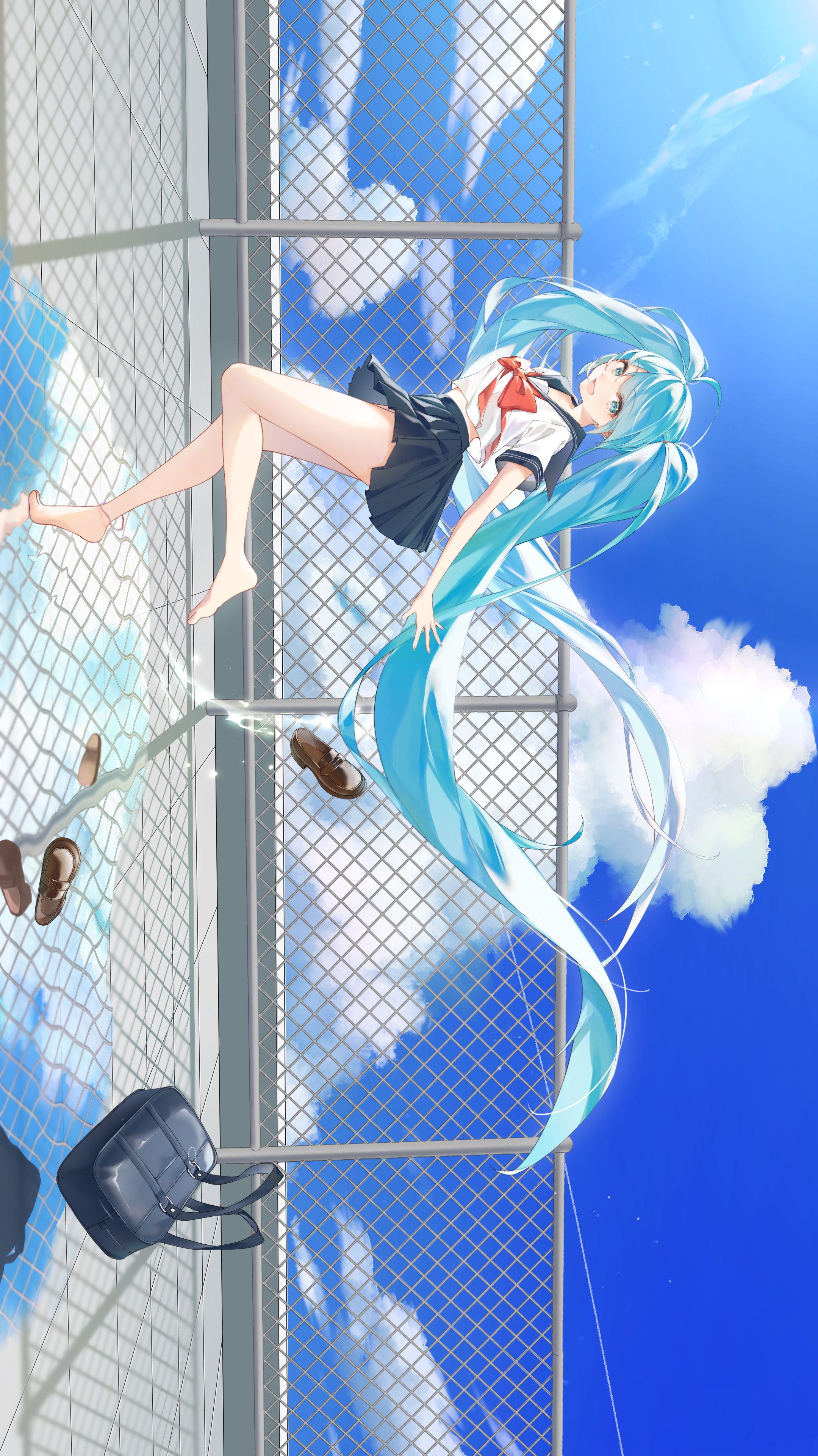 Safebooru - 1girl absurdres drawing kanon hatsune miku highres long ...