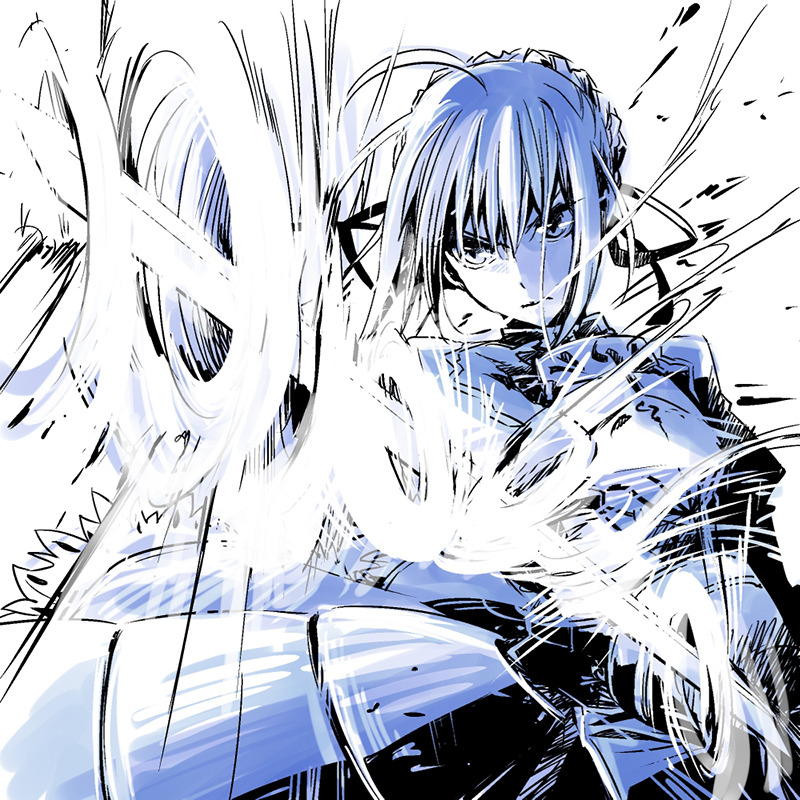 Safebooru - ahoge armor armored dress dress excalibur fate/zero fate ...