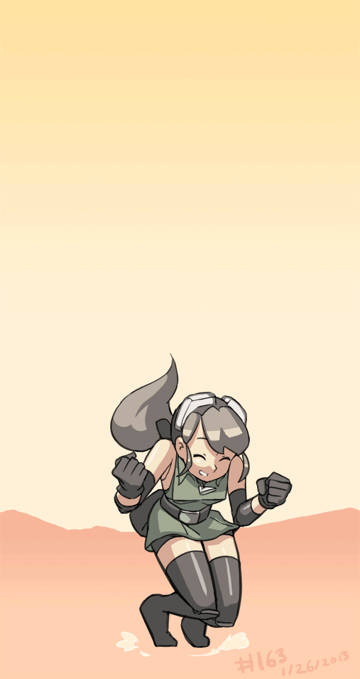 Safebooru 1girl animated animated gif belt bike shorts black legwear