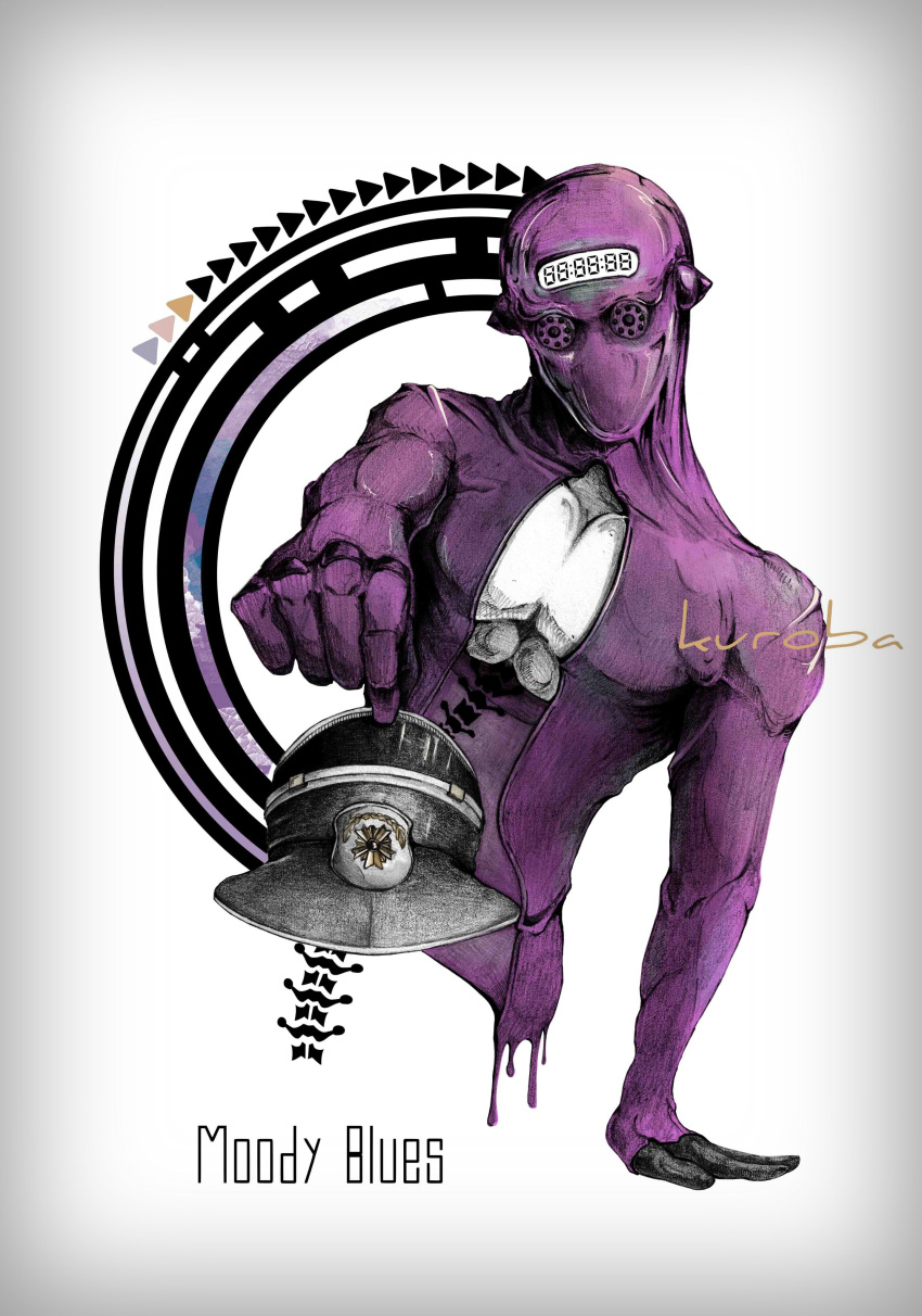 Safebooru - 1other absurdres character name colored skin hat highres