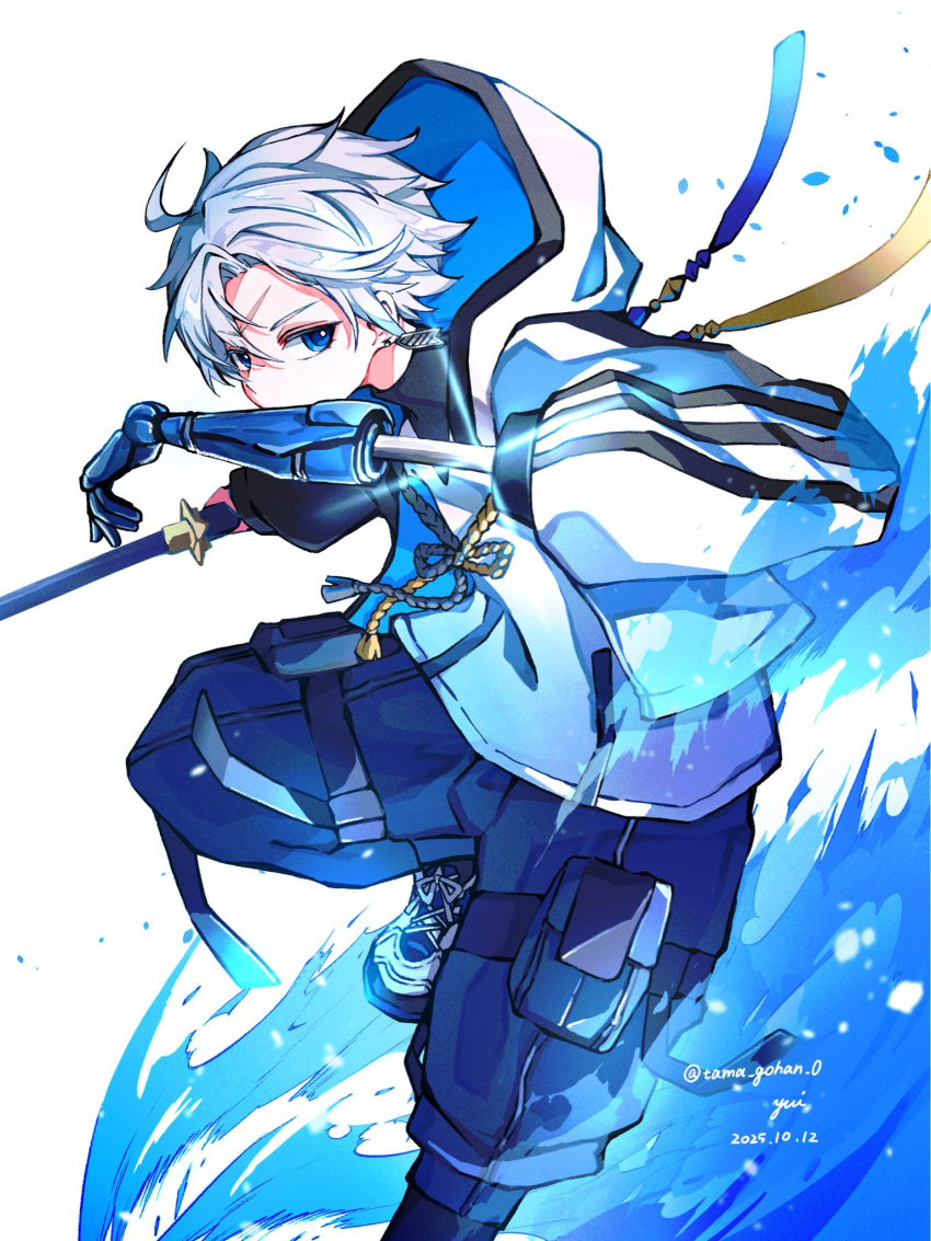 Safebooru - 1boy black jacket blue eyes fate/grand order fate (series ...