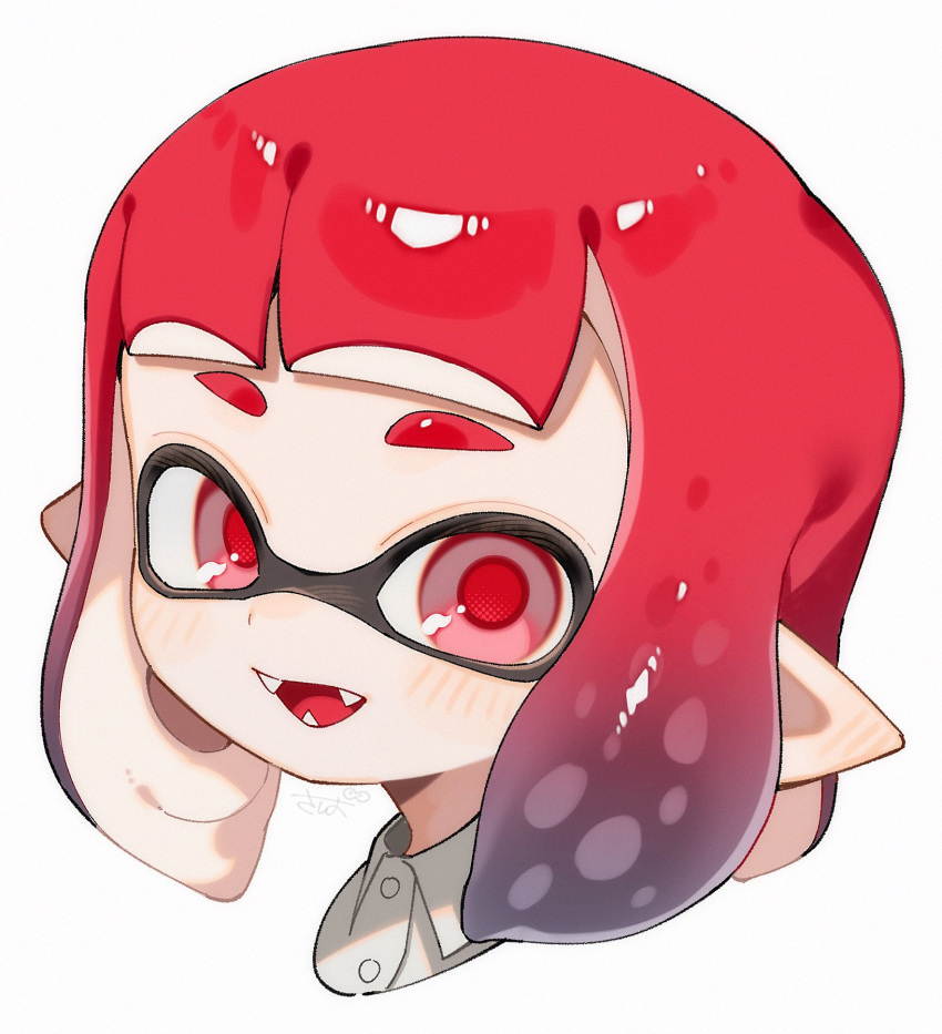 Splatoon 2 Red Inkling Safebooru - 1girl commentary request highres inkling girl inkling ...