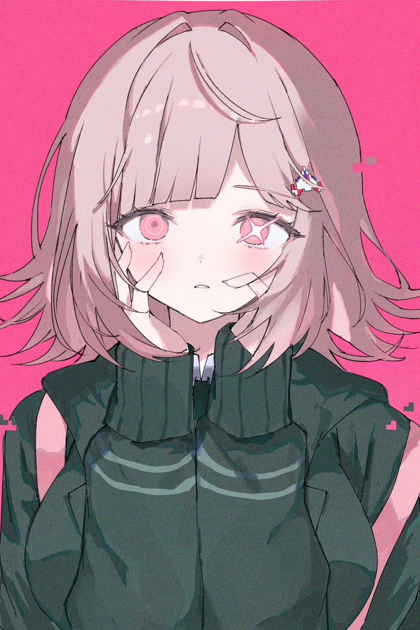safebooru-1girl-absurdres-backpack-bag-black-jacket-blush-breasts