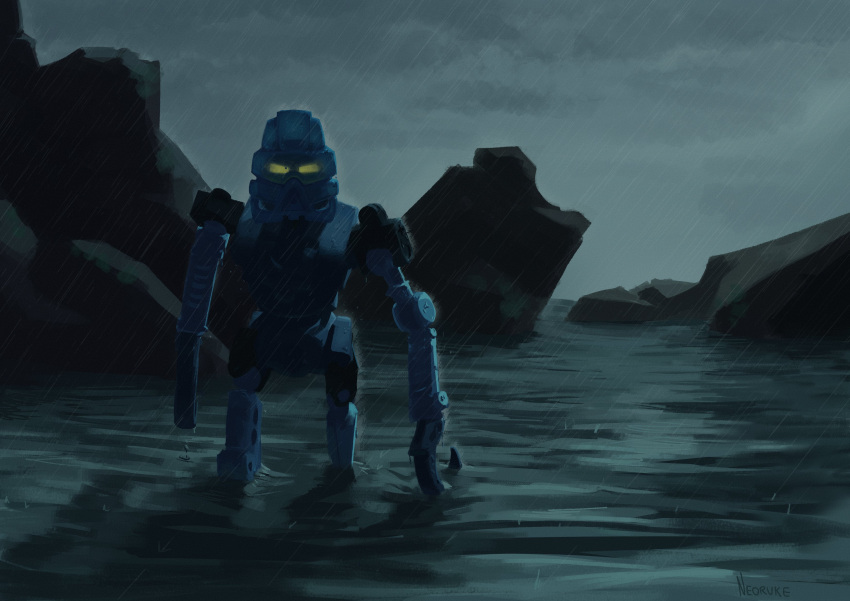 Safebooru - absurdres bionicle clouds cloudy sky gali (bionicle ...
