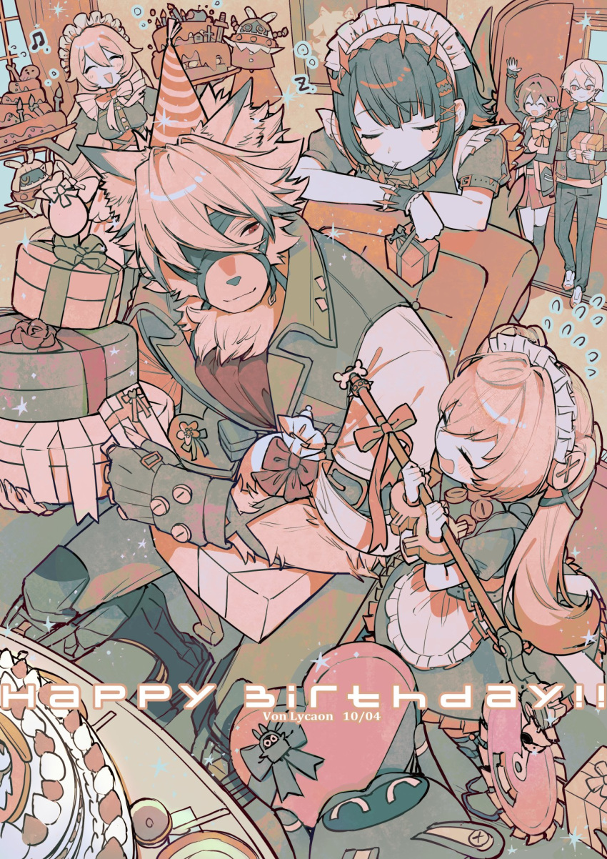 Safebooru - 2boys 4girls ^ ^ alexandrina sebastiane anastella (zenless ...