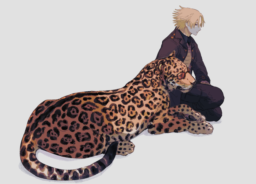 Safebooru - 1boy animal animalization blonde hair daybit sem void fate ...